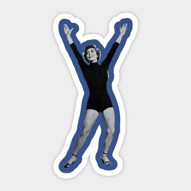 Torch Song Joan Crawford Sticker by MasterByMaster